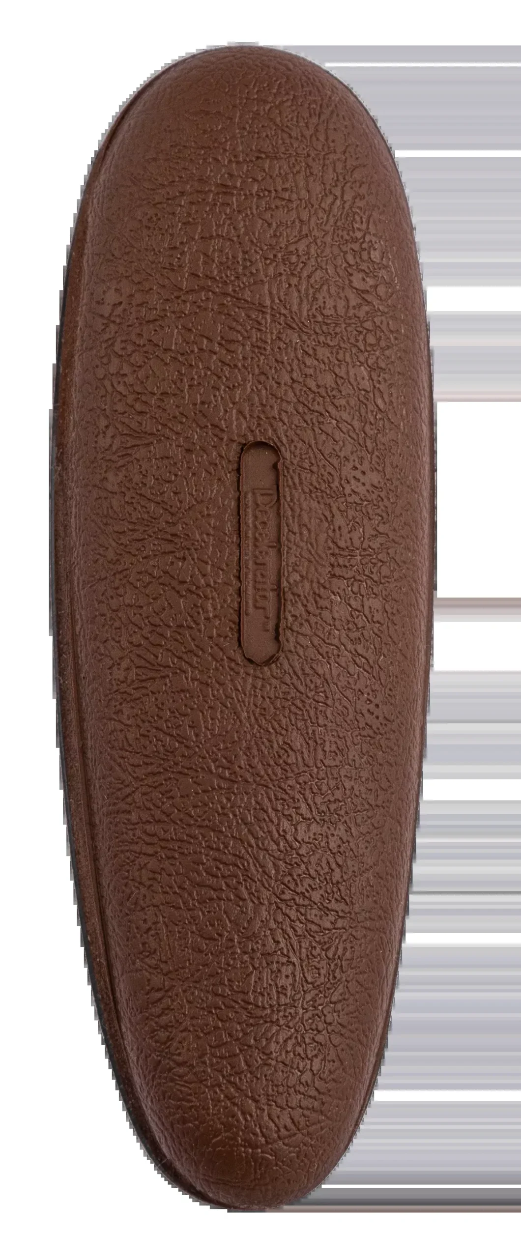 Pachmayr Decelerator Old English Recoil Pad Small Brown Rubber w/Leather Face & Black Base 01414