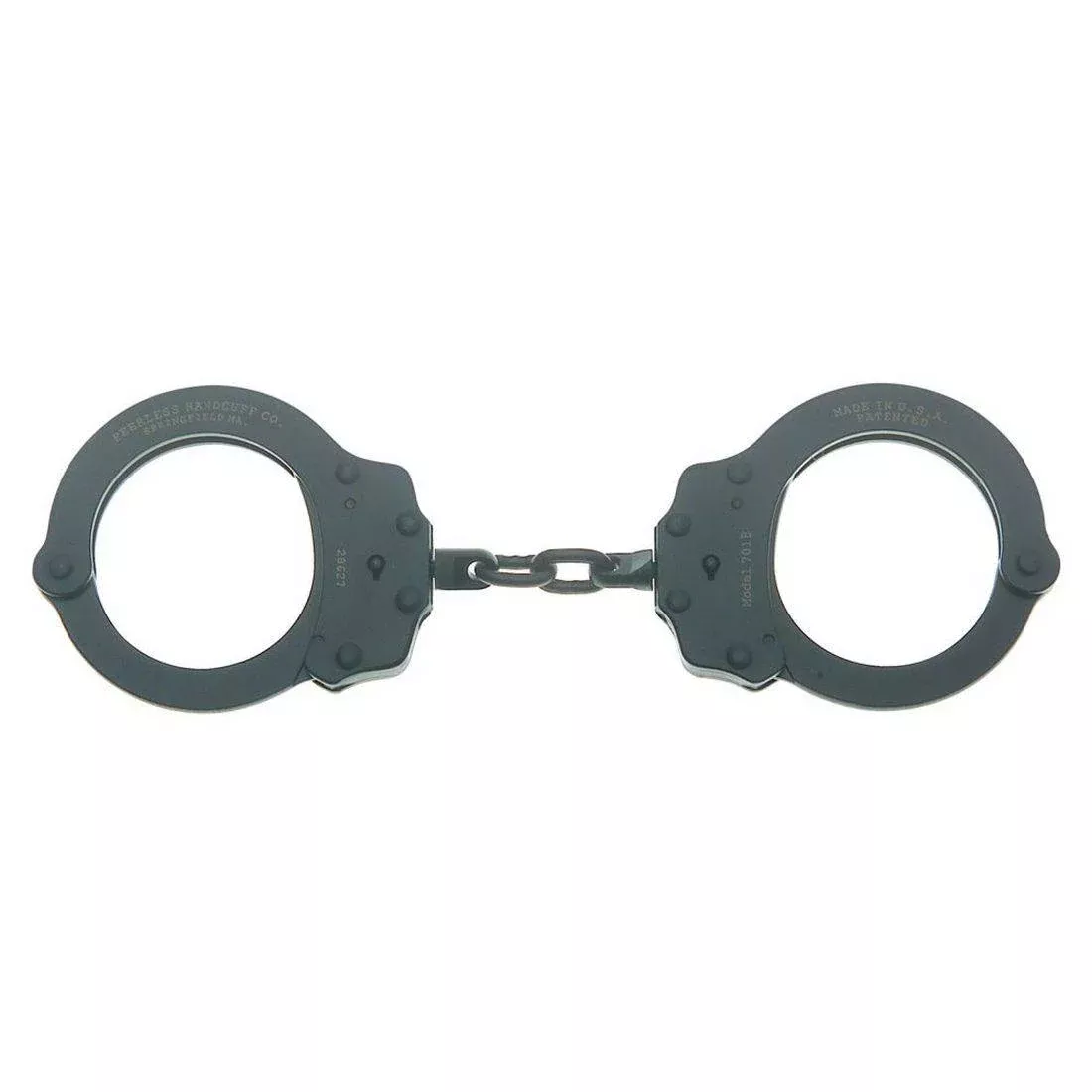 Peerless 701C Chain Link Handcuff - Black Oxide Finish