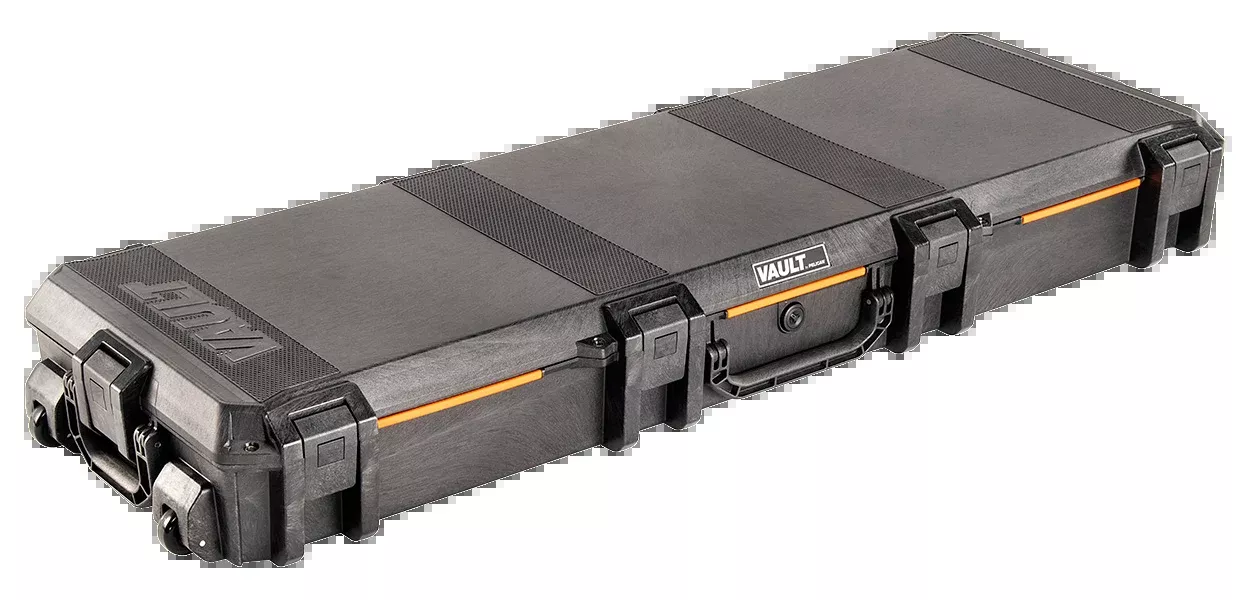 Pelican VCV800 Vault Double Rifle Case 53" Black Polymer 2 Rifles