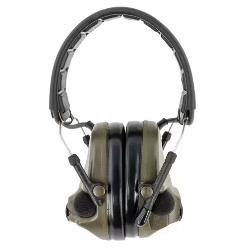 Peltor MT20H682FB09GN ComTac V Hearing Defender Headset 23 dB Over the Head OD Green/Black Adult 1 Pair
