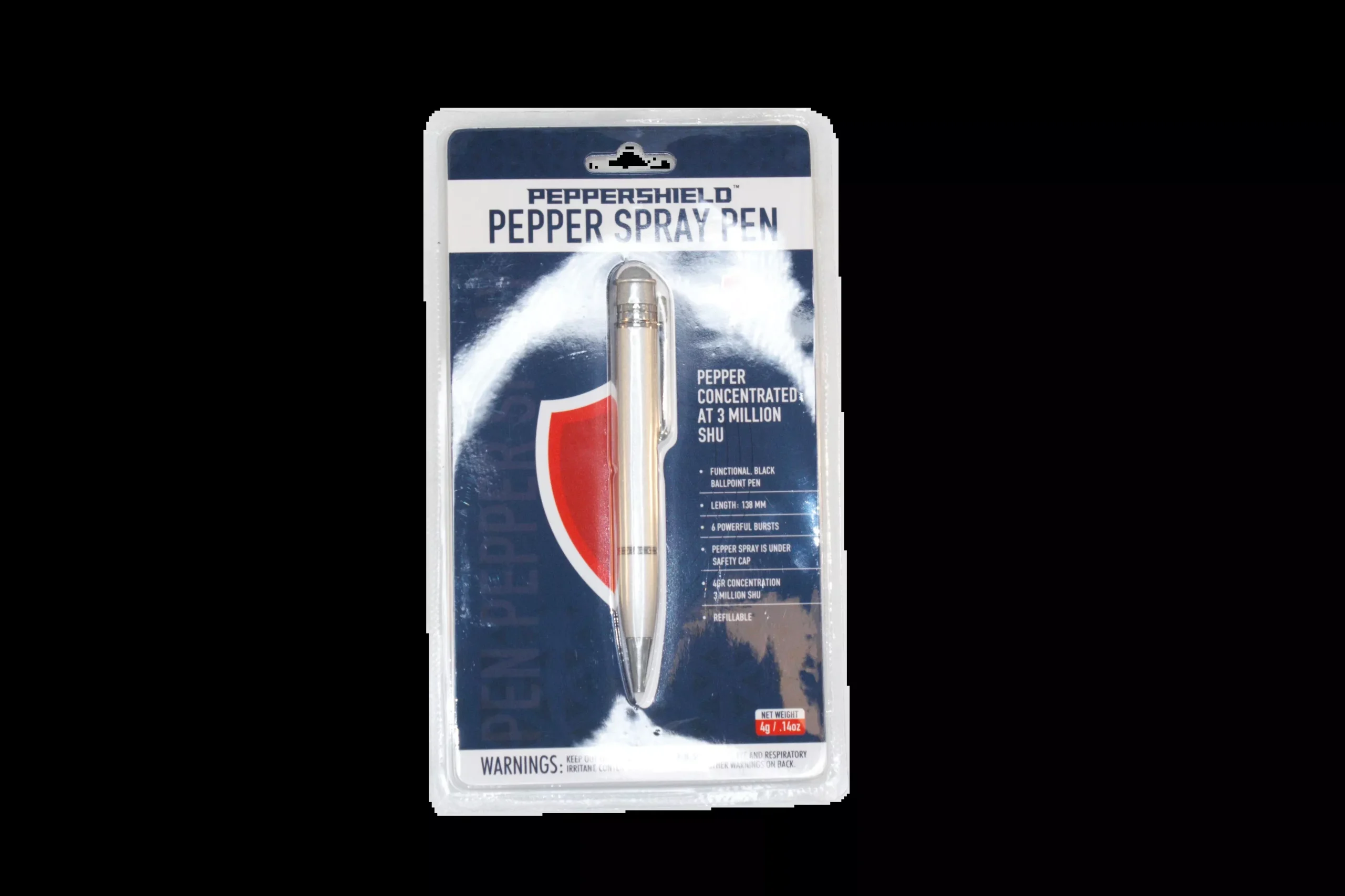 Peppershield Pen Guard - Silver