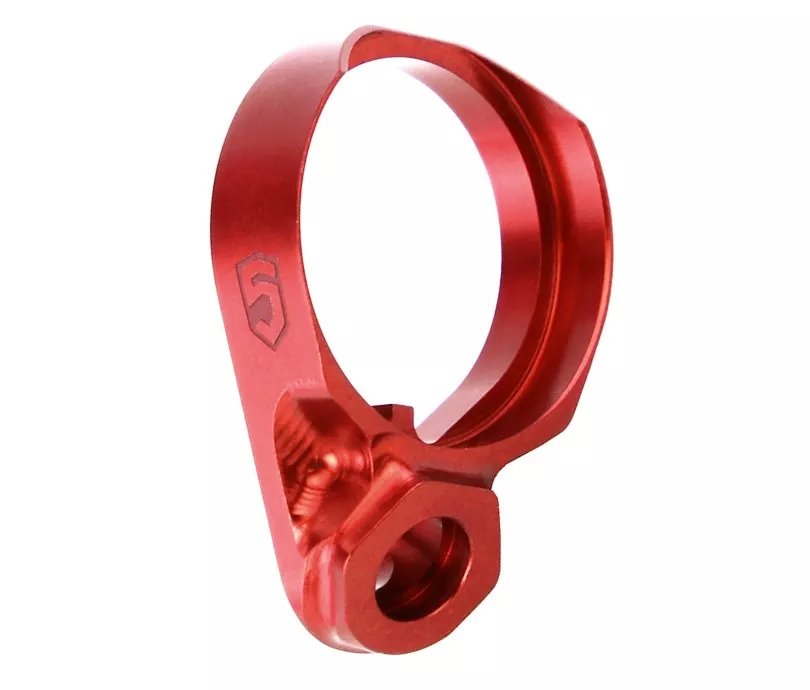 Phase 5 Sloped Quick Disconnect End Plate (SQD-EP) - Red