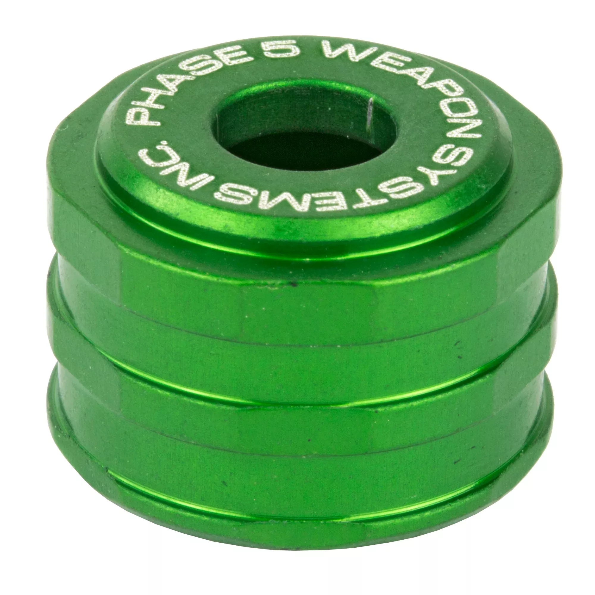 Phase 5 Weapon Systems Low Drag High Visibility 12 Gauge Shotgun Magazine Follower, Green 12GSF-GREEN