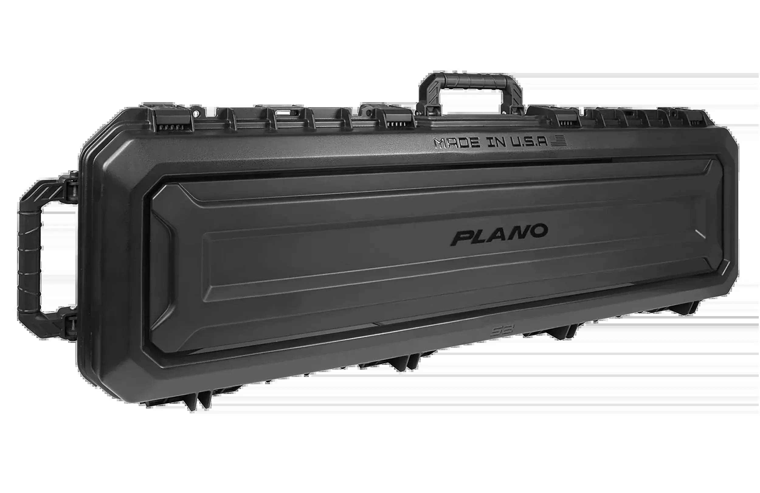 Plano All Weather Double Gun Case, Black Polymer, Lockable Latches, Foam Padding – PLA118521