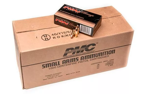PMC Bronze 9mm Ammo 115gr FMJ 1000rds - 9A