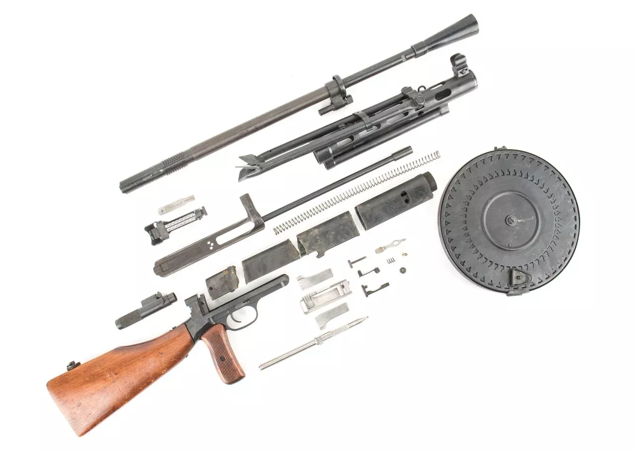 Polish DPM Parts Kit 7.62x54R - Circle 11 Radom with Original Barrel & Matching Serial Numbers - Very Good