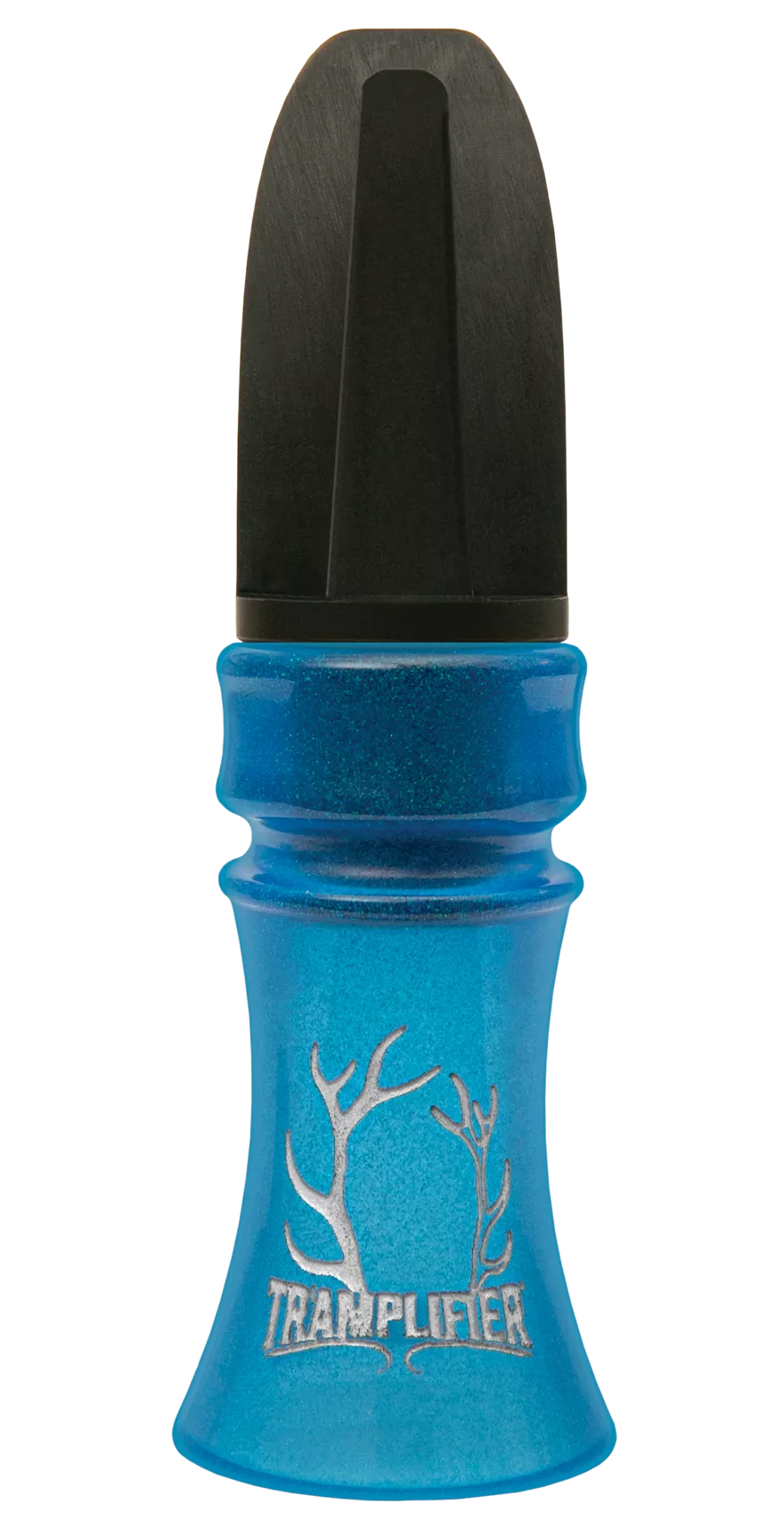 Primos 952 Tramplifier Short Range Open Call Single Reed Calf/Cow Sounds Attracts Elk Black Acrylic