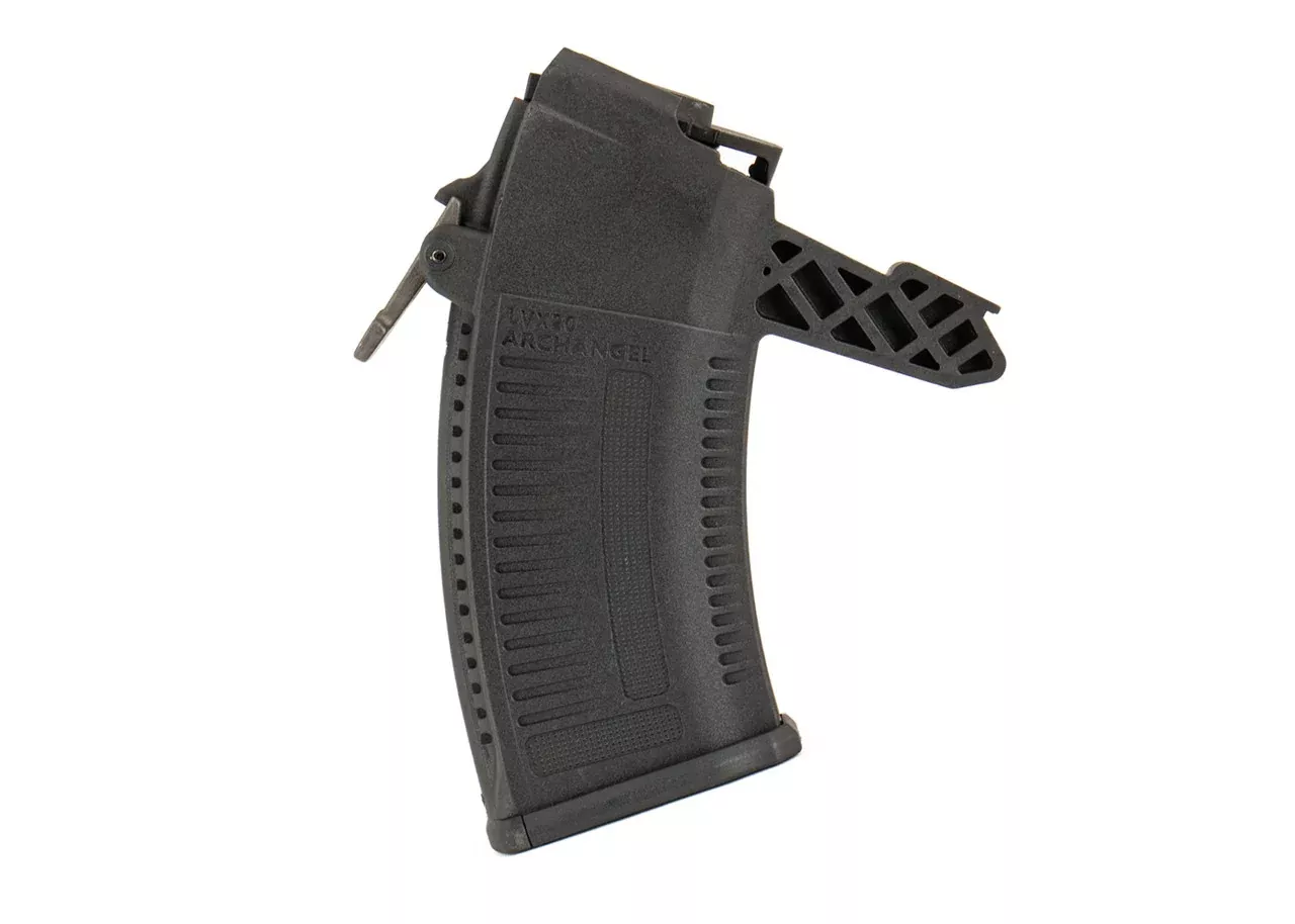 ProMag 7.62x39mm 20rd Archangel LVX Mag SKS Black Polymer Magazine w/Lever Release