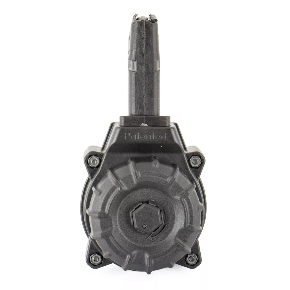 ProMag AR-15 Carbine9mm 30rd Black Drum Glock Style