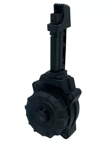 ProMag DRMA114 30rd Drum 9mm Fits S&W M&P Shield EZ Black DuPont Zytel Polymer