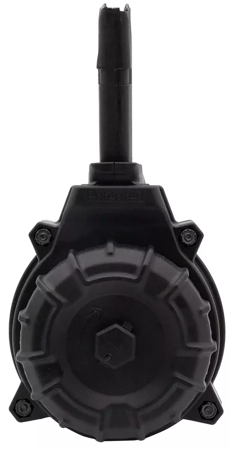 ProMag DRMA14 Standard50rd Drum 9mm Luger Compatible w/ Glock 43 Black DuPont Zytel Polymer