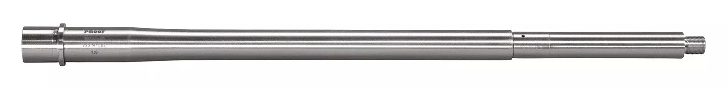 Proof Research 101582 AR-Style Barrel223 Wylde 16" Midlength Gas System 1:7" Twist 4 Grooves, 1/2"-28 tpi, Stainless Stainless