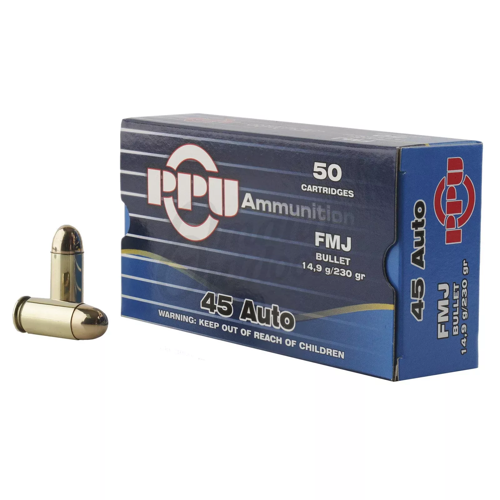 PRVI PARTIZAN .45acp 230gr fmj 50 RDS – Ammo