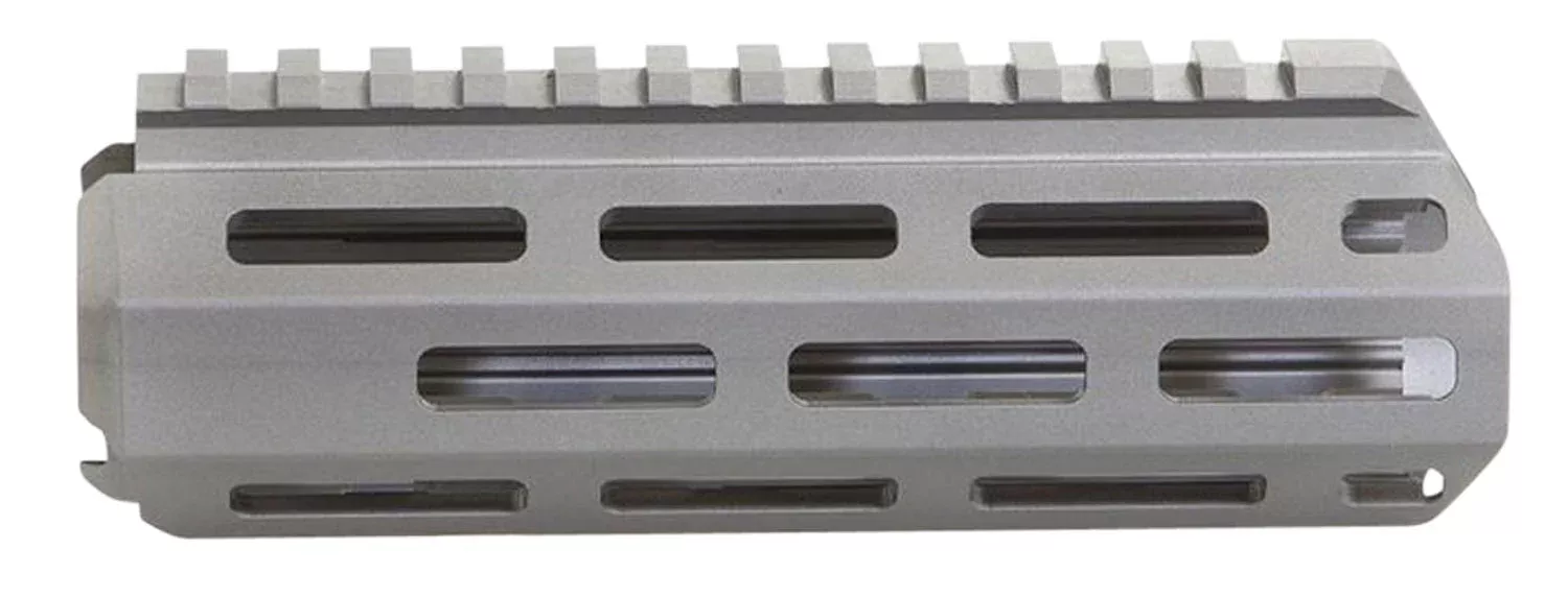Q LLC 6HBMLOKHGKIT HandguardM-LOK Aluminum Gray Q LLC Honey Badger 6"
