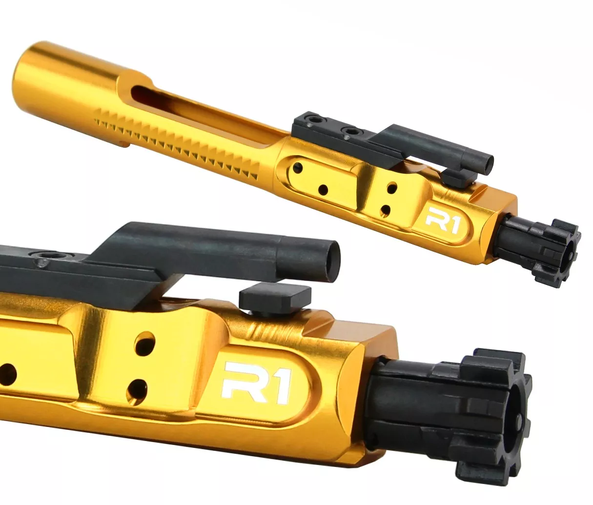 R1 Tactical AR-15 Aluminum Bolt Carrier Group - Anodized Gold