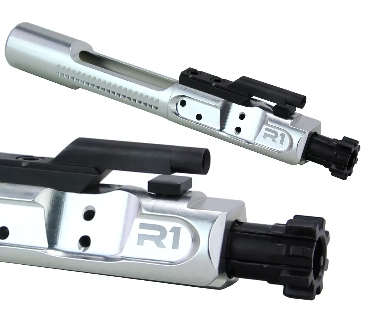 R1 Tactical AR-15 Aluminum Bolt Carrier Group - Anodized Silver