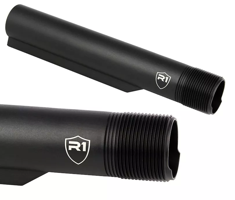 R1 Tactical Shield Buffer Tube Mil-Spec - Black