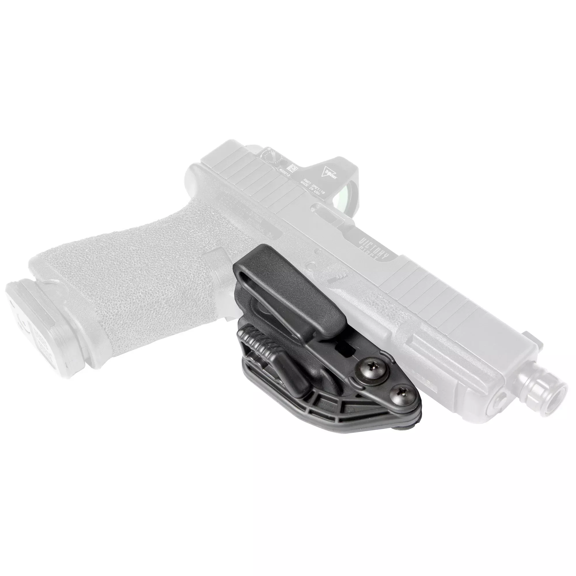 Raven Concealment Systems VanGuard 2 Advanced Inside‑Waistband Holster for Glock, RCS Claw – VG2GLBKOHADV