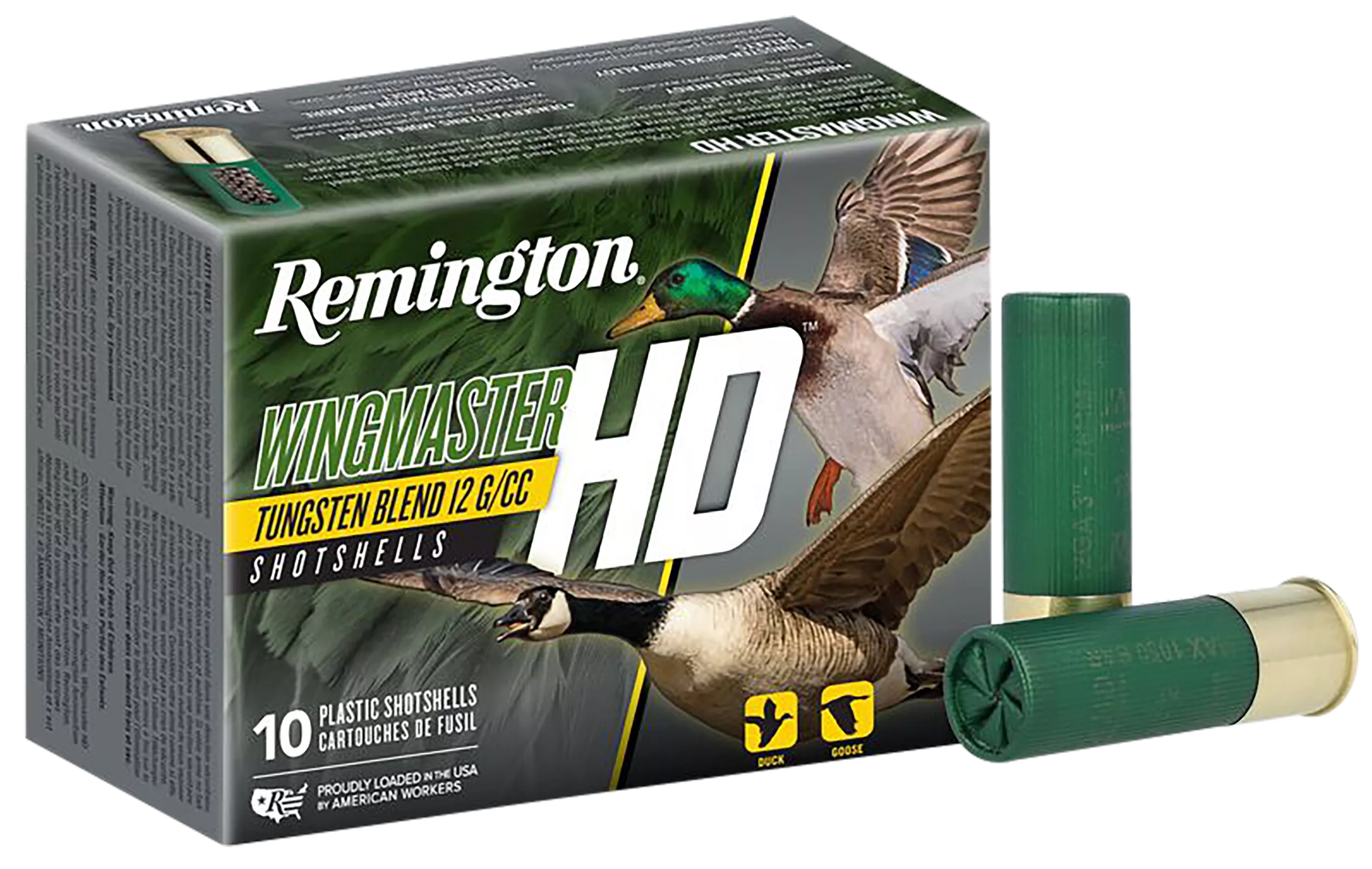 Remington Ammunition 20903 Wingmaster HD12Gauge 3" 1 1/2oz 2Shot 10 Per Box/10 Case