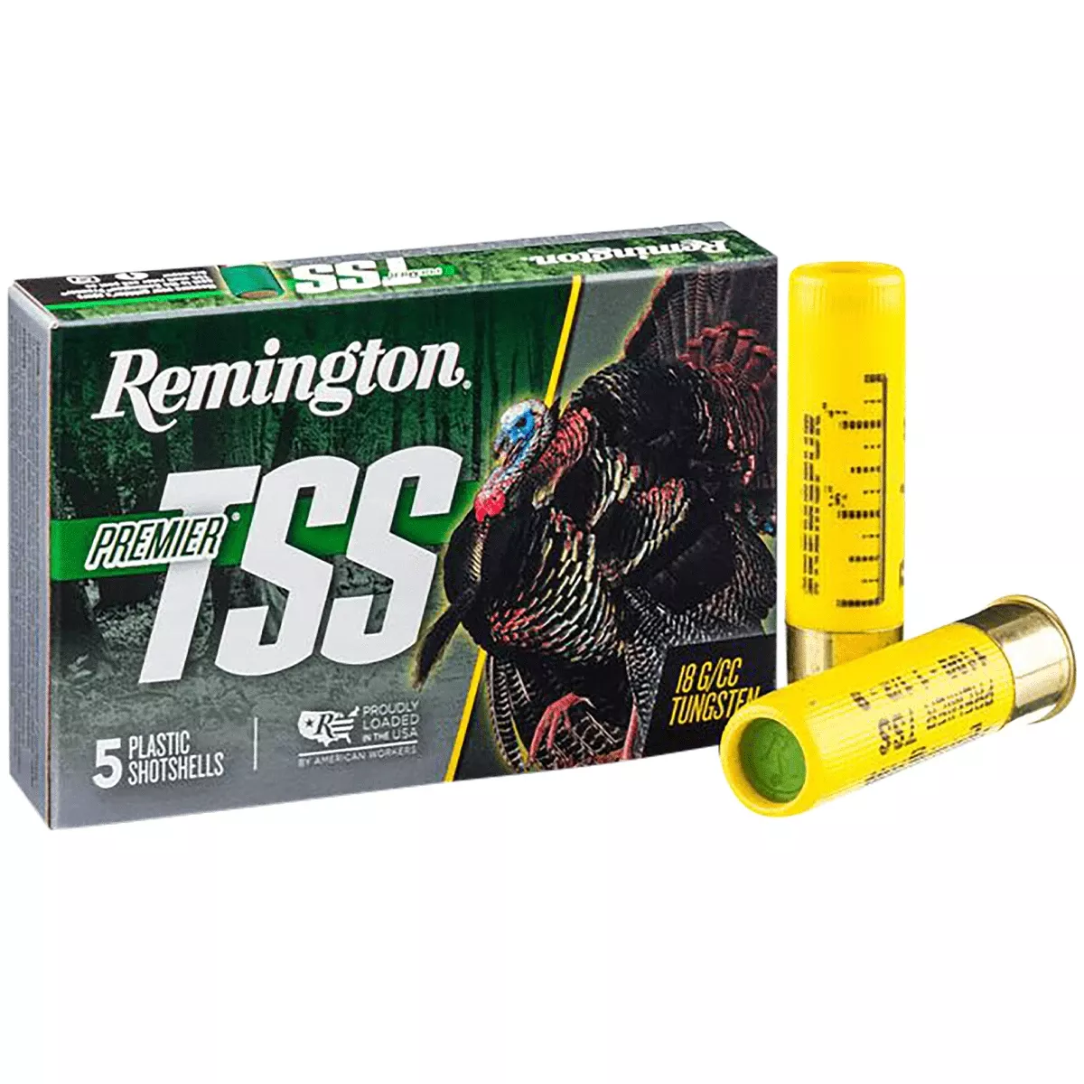 Remington Ammunition 28065 Premier TSS Turkey 20 Gauge 3" 1 1/2 oz Tungsten 9 Shot 5 Per Box/ 10 Cs