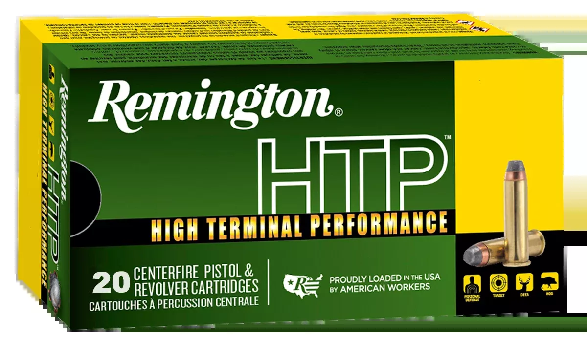 Remington Ammunition HTP .380 ACP 88gr Jacketed Hollow Point Defense Ammo 20/Box 22248