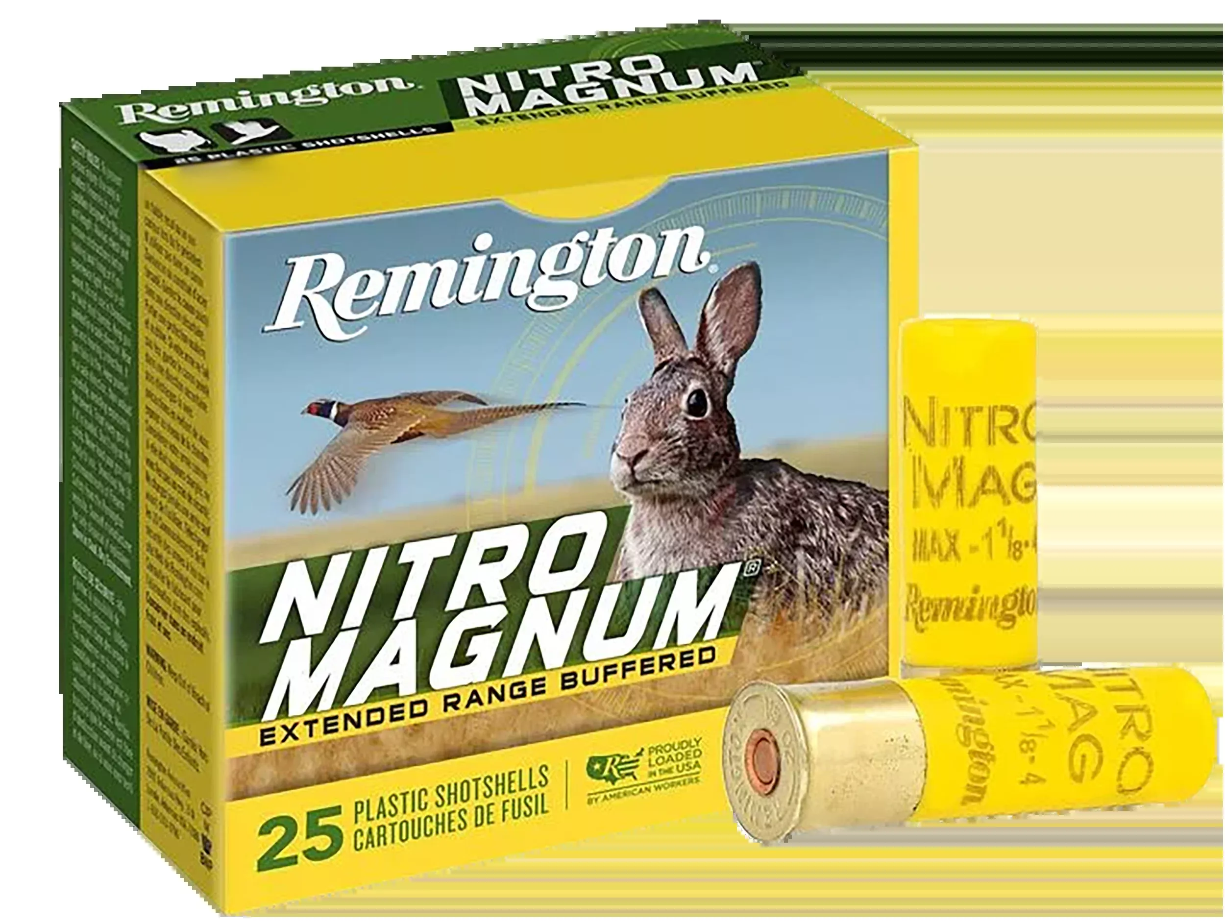 Remington Ammunition Nitro Magnum 20 Gauge 3 Inch 1-1/4oz No. 6 Lead Shot Shotshells 20674