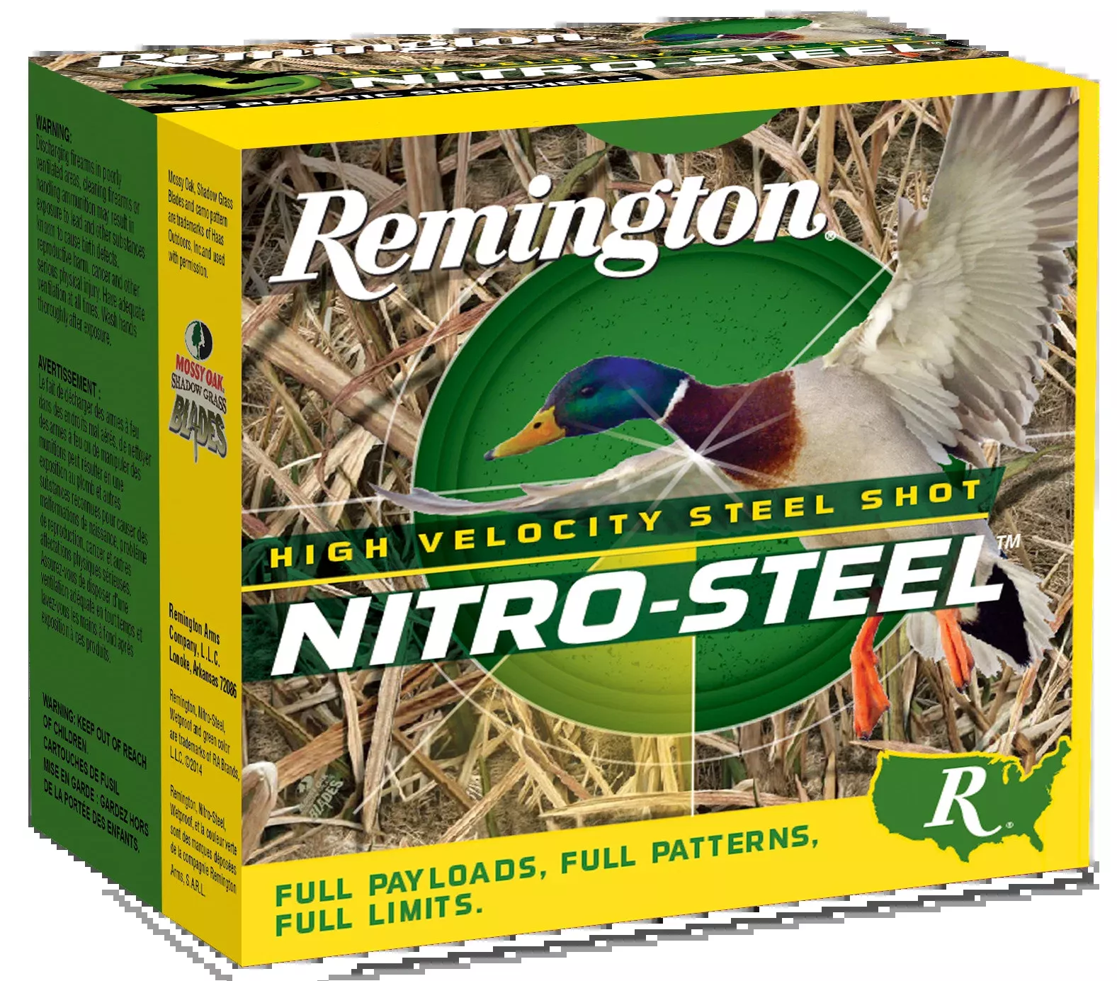 Remington Ammunition Nitro-Steel High Velocity 10 Gauge 3.5in 1 1/2oz #2 Shot 20853