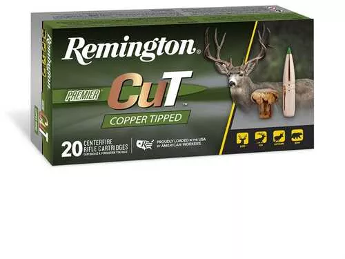 Remington Ammunition R22334 Premier Cut 6.5Creedmoor 120Gr 20 Per Box/10 Case
