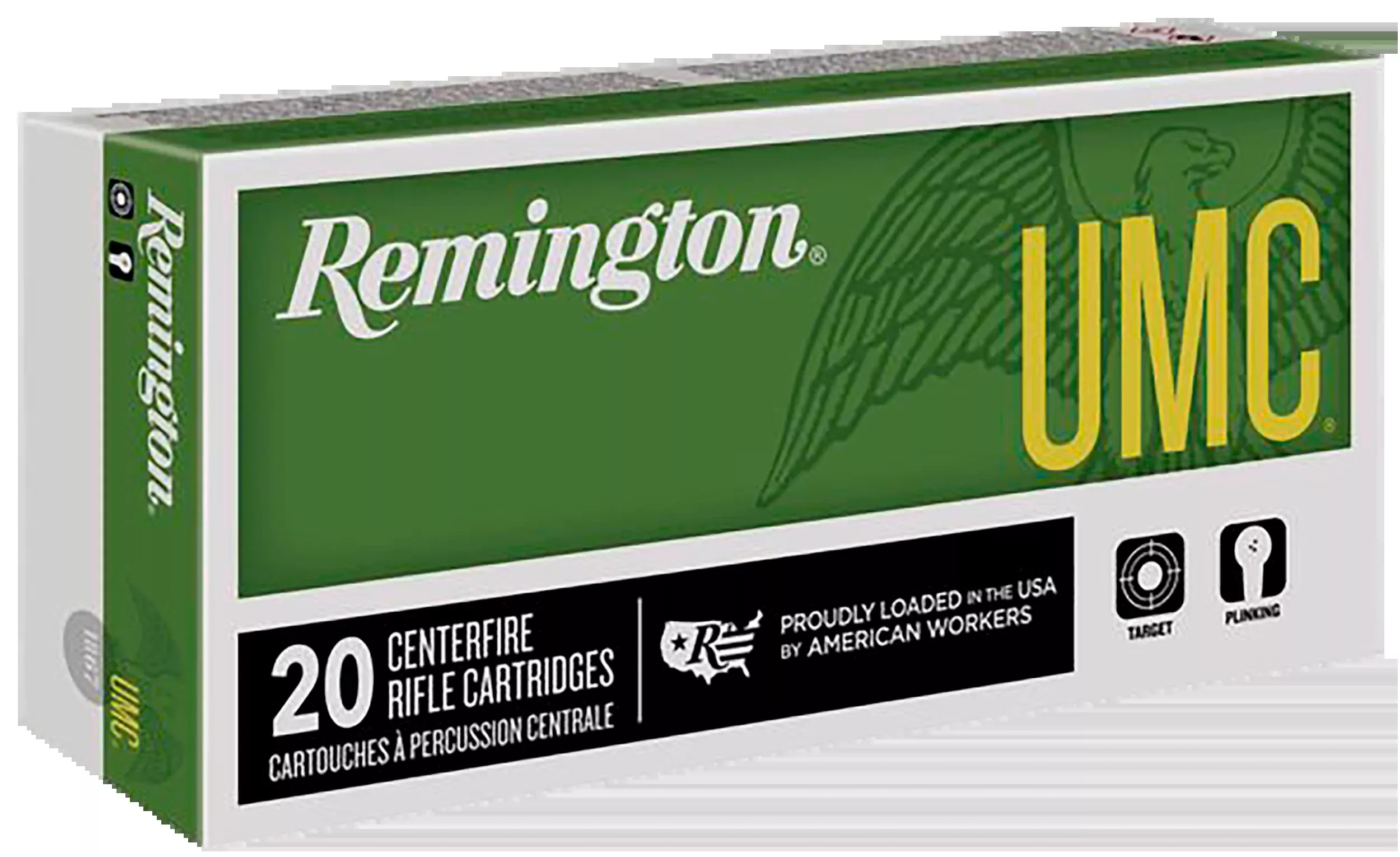 Remington Ammunition UMC .223 Remington 45gr Jacketed Hollow Point Rifle Ammo, 20-Round Box 23748