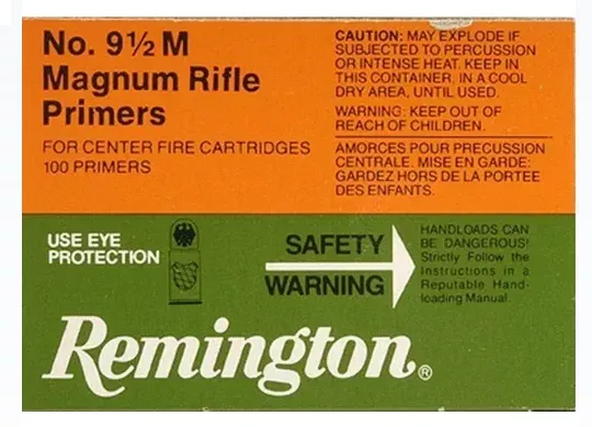 Remington Large Rifle Magnum Primers #9-1/2M Box of 1000