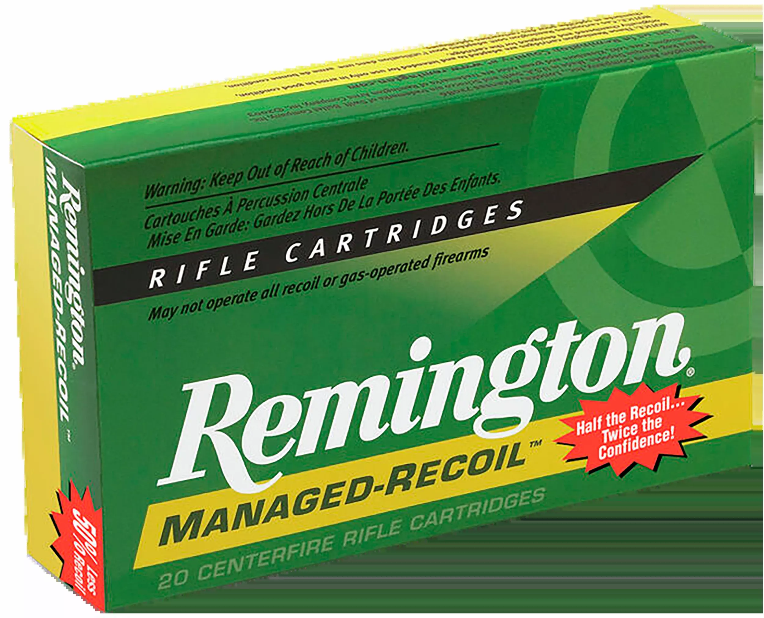 Remington Managed-Recoil 30-30 Winchester 125gr Core-Lokt Soft Point Rifle Ammo, 20rd 27644