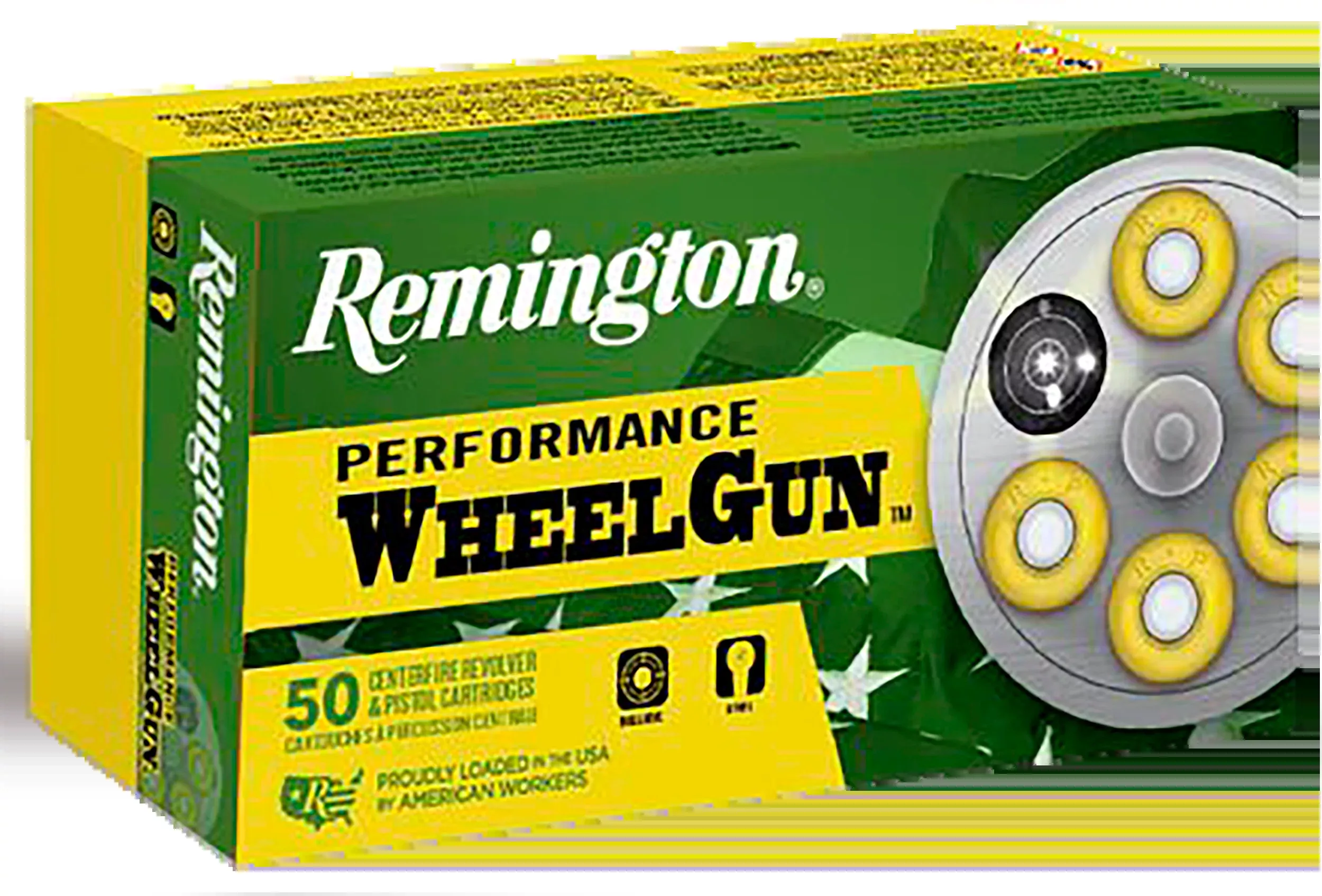 Remington Performance WheelGun .38 Special 158gr Lead Round Nose Target Ammo 50-Round Box 22281