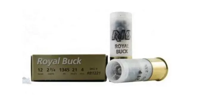 Rio Royal Buck #4Buck 12GA 2-3/4″ 21-pellet 5rds
