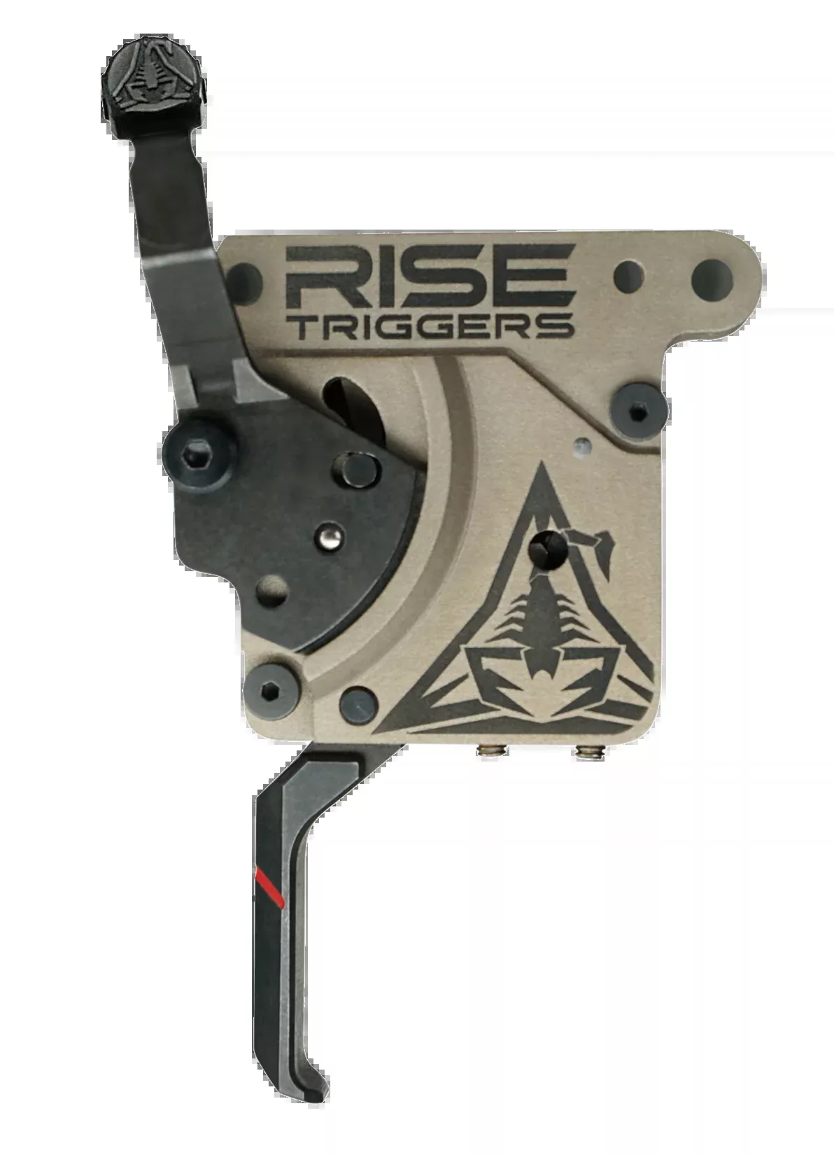 Rise Armament Reliant Pro Remington 700 Single-Stage Flat Trigger, 1-3 lb Adjustable RA735FBC