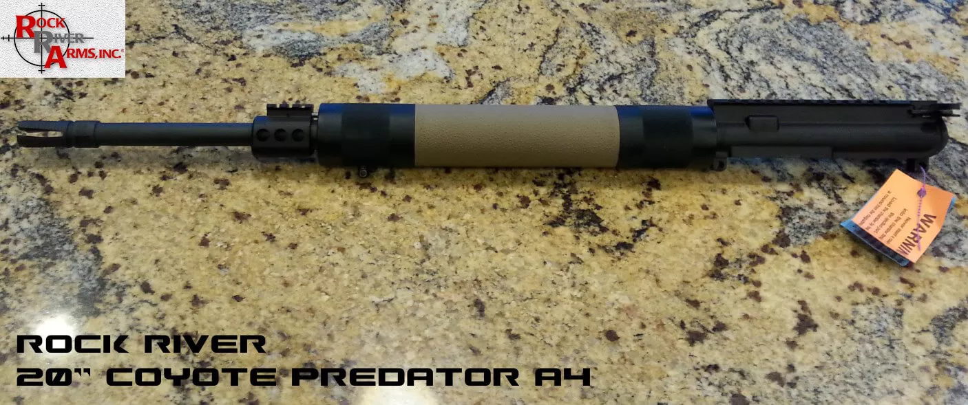 ROCK RIVER ARMS COYOTE COMPLETE V2 20" AR15 SNIPER UPPER AR-15 RRA