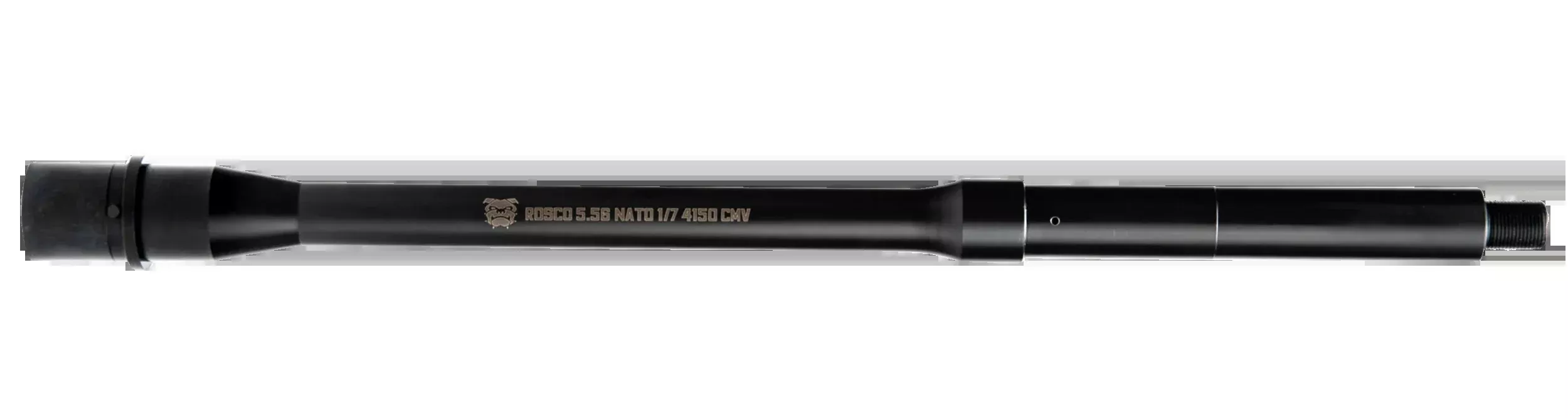 Rosco Manufacturing Bloodline 14.5 Inch 5.56 NATO Government Profile Mid-Length Barrel, Nitride BL-145-GVT-556-7-M