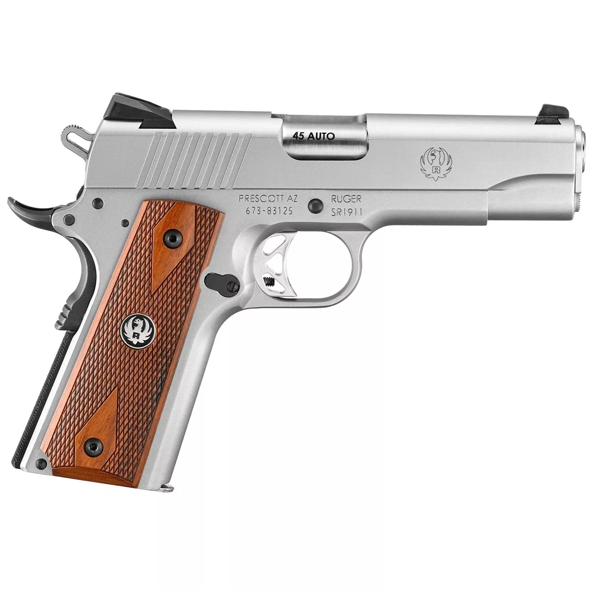 Ruger 6702 SR1911 Commander-Style 45 ACP 4.25" Concealed Carry Handgun