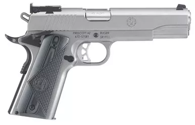 Ruger 6736 SR1911 Target 45 ACP 8+1 5" Stainless Steel