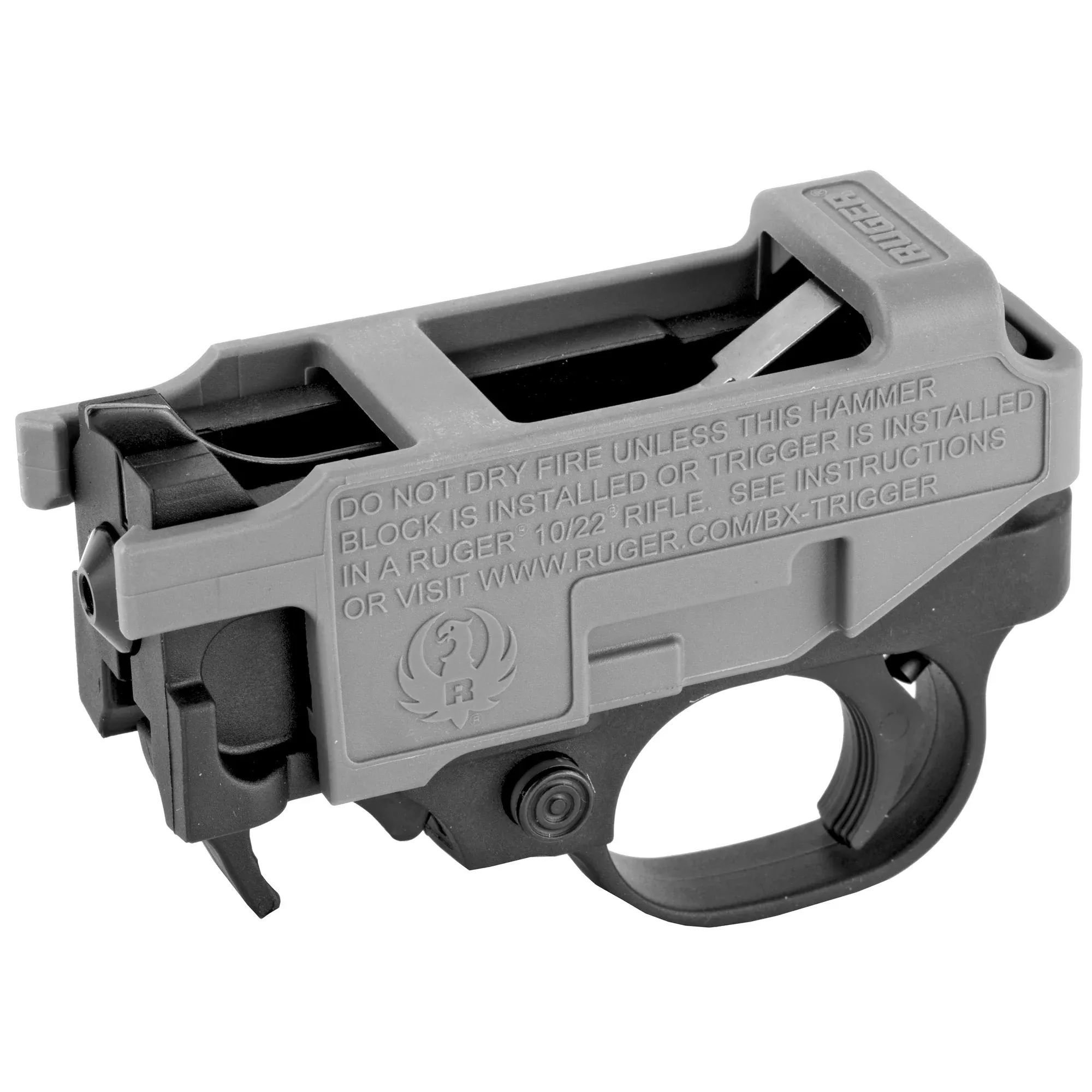 Ruger BX-Trigger Drop-In Trigger Assembly for 10/22 & 22 Charger, 2.75 lb Pull 90462