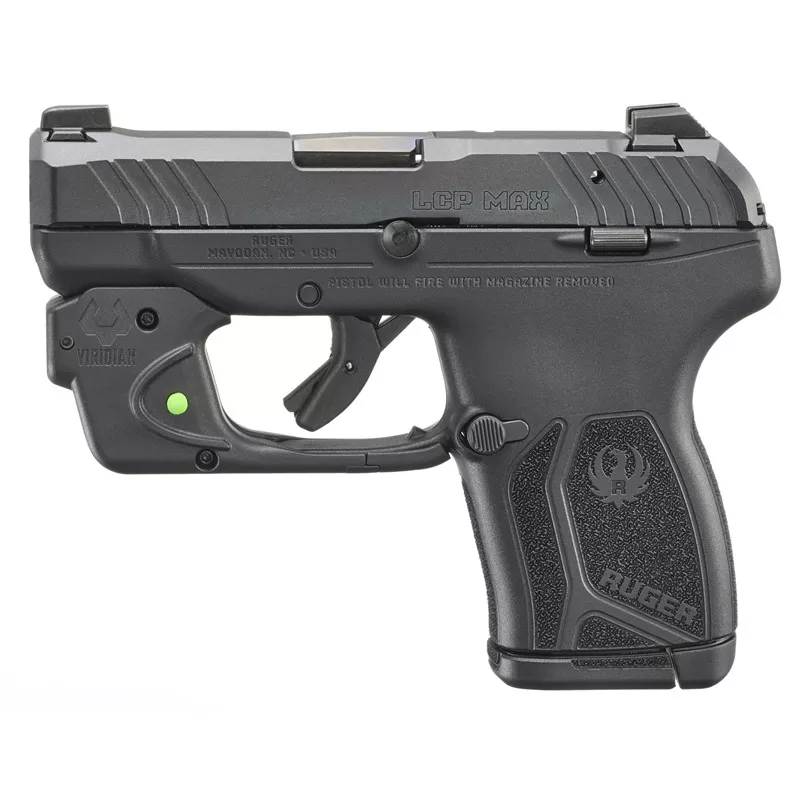 RUGER LCP MAX W/ GREEN LASER 380 ACP 10RD 2.8"