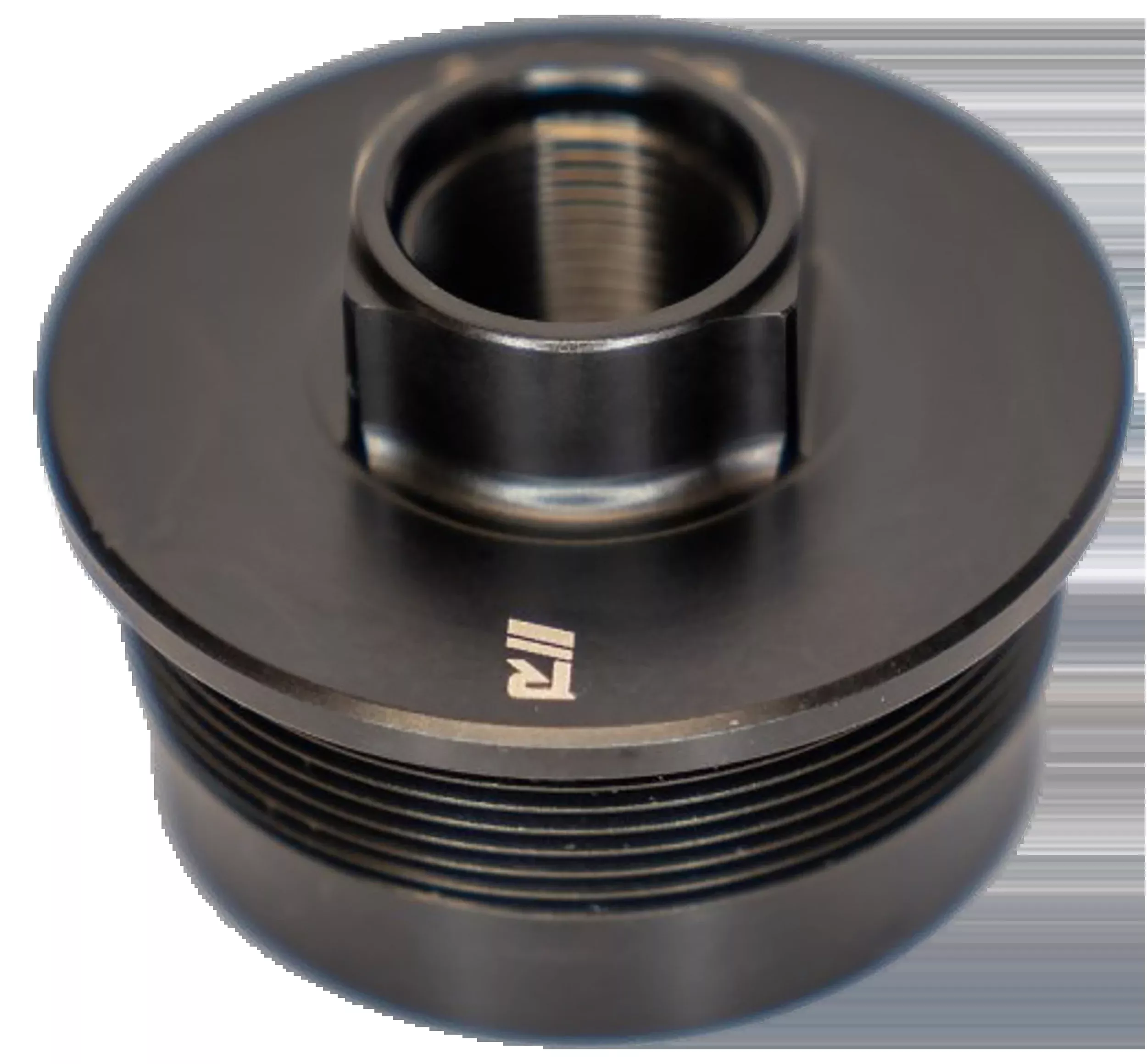 Rugged Suppressor Universal Direct Thread Mount 3/4-24 Black for 1.375-24 HUB Tubes DTM003
