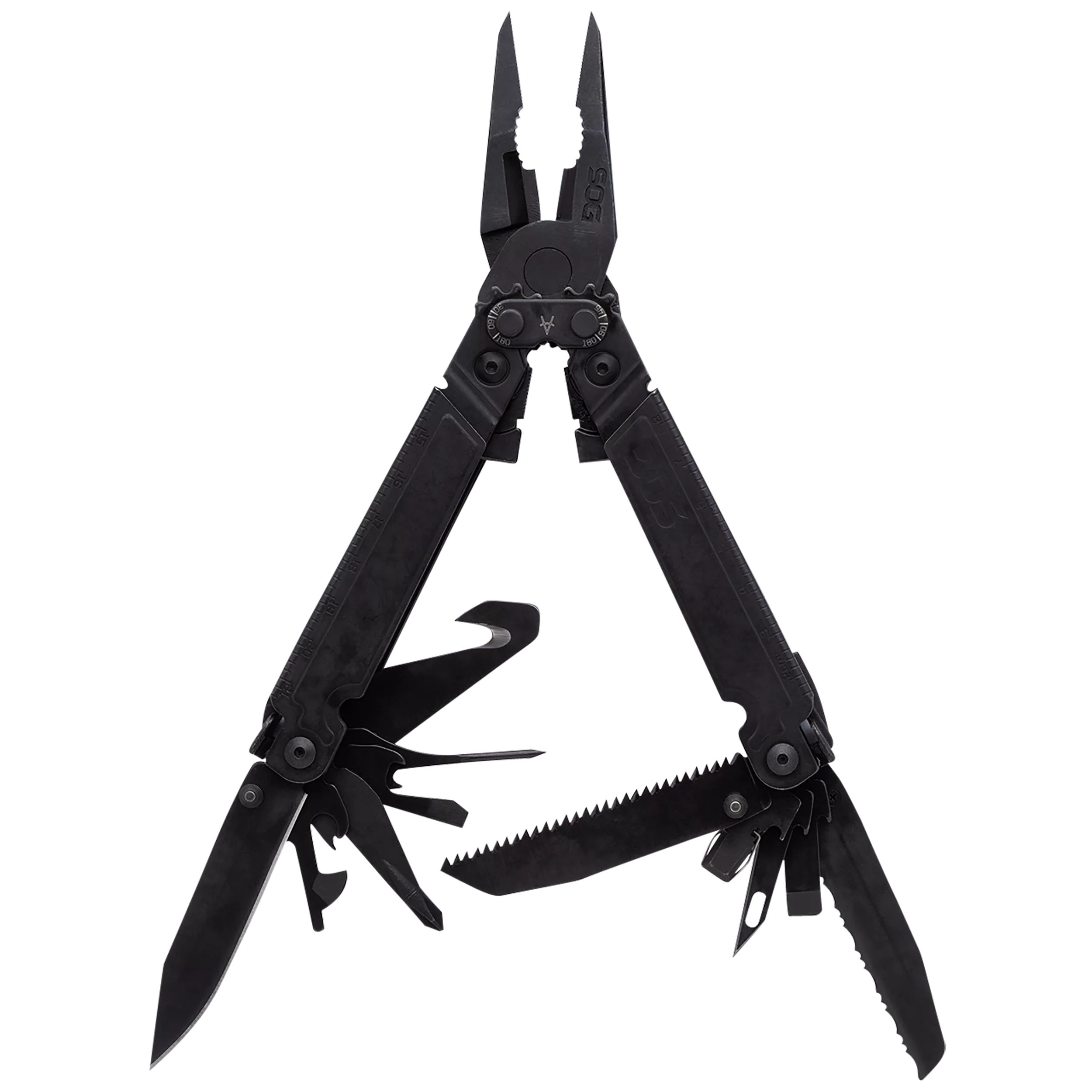 S.O.G SOGPA3002CP PowerAccess MT Black 5Cr15MoV Stainless Steel 6.82" Long