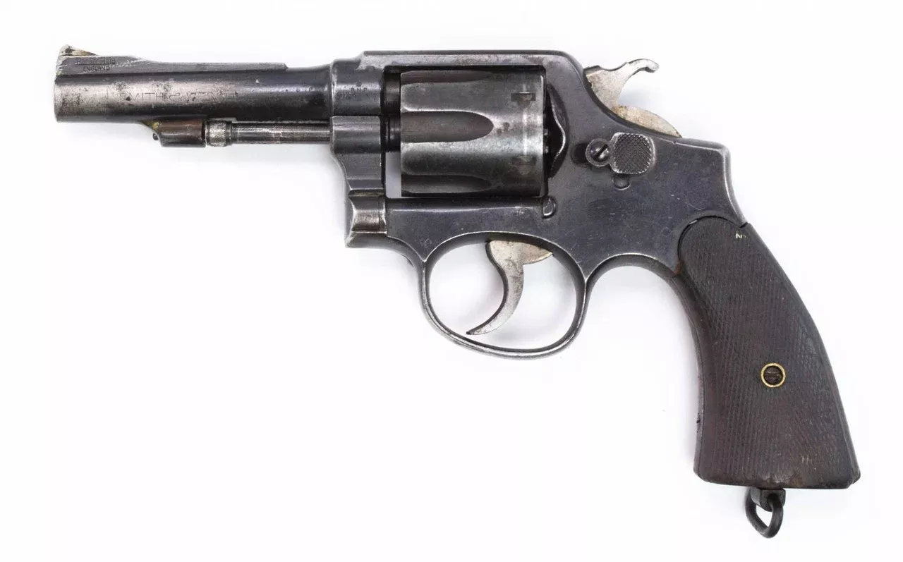 S&W Victory Revolver, .38 Special, 4 Barrel, Blued8809