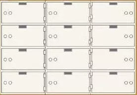 SafeandVaultStore SDBAX-12 AX Series Safe Deposit Boxes