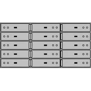 SafeandVaultStore SS-15 Modular Safe Deposit Boxes
