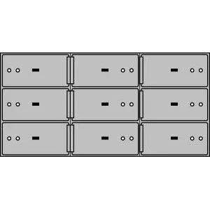 SafeandVaultStore SS-9A Modular Safe Deposit Boxes