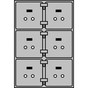 SafeandVaultStore ST-6 Modular Safe Deposit Boxes