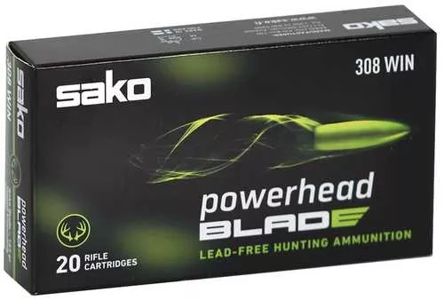 Sako JAS-PHB308W/162B 308Win 162G PWR BLDE 20/10