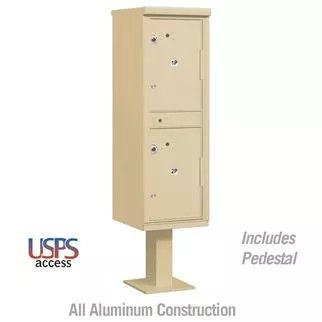 Salsbury Outdoor Parcel Locker (Includes Pedestal) - USPS Access