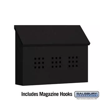 Salsbury Traditional Mailbox - Decorative - Horizontal Style